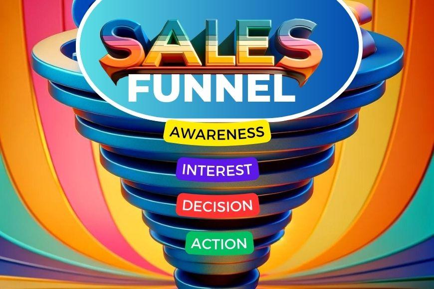 Colorful_Sales_Funnel-Graphic_with_Labeled_Stages_from_Awareness_to_Action