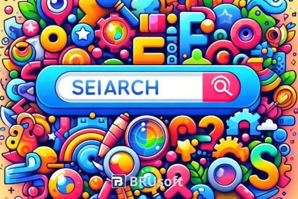 colorful_cartoon_image,_letters _Generative_search_results_in a_vibrant-text_box_surrounded_by_search_icons